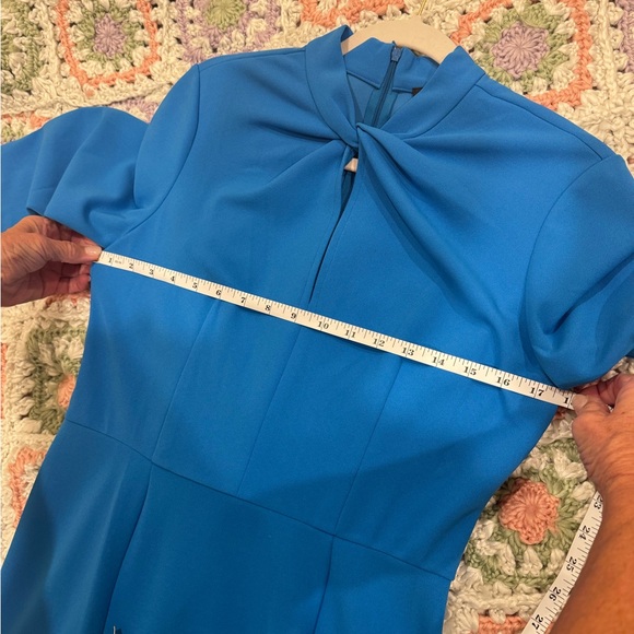 Donna Morgan Crepe Sheath Dress - Picture 7 of 8